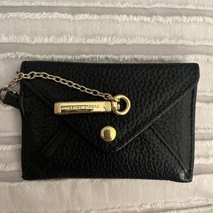 Aimee Ketensberg Black Leather Card Holder